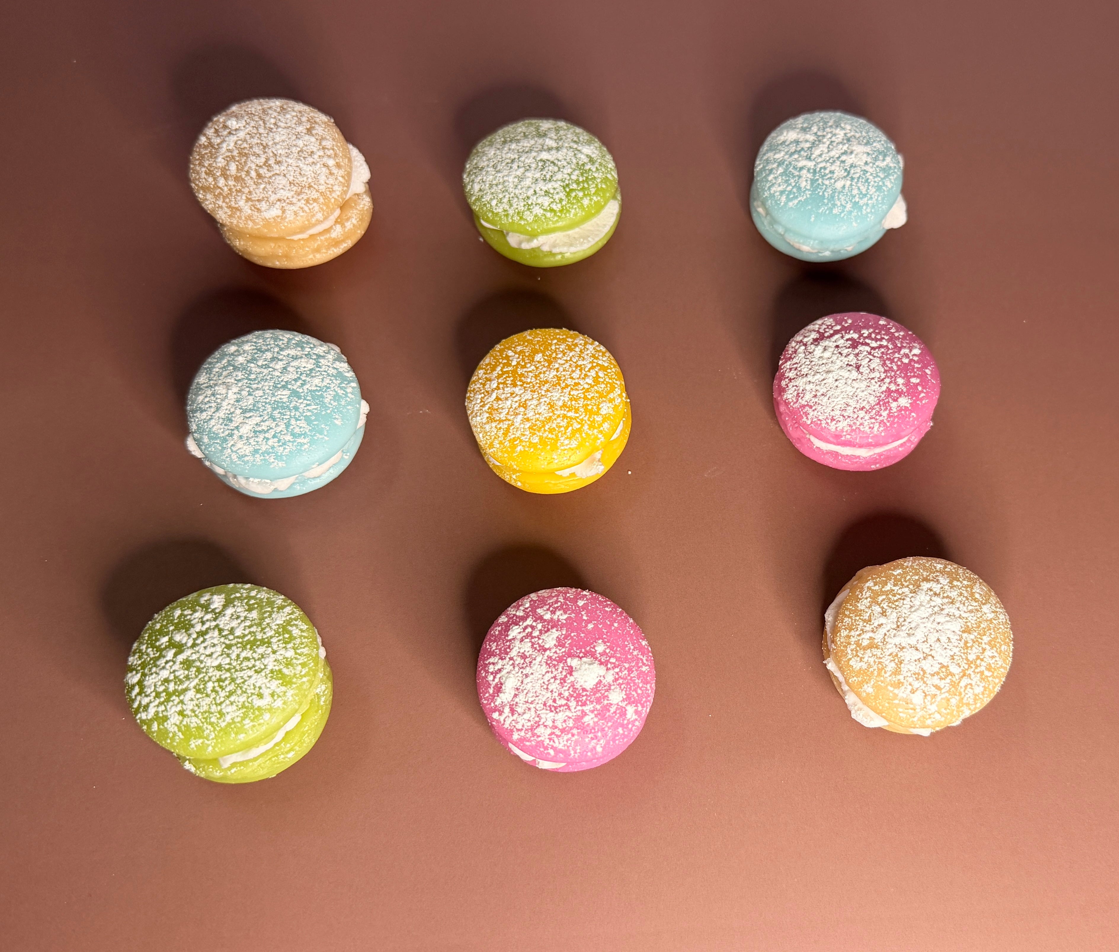Pastel Macaron Wax Melts – Assorted Bakery Collection | 5 count